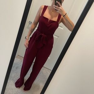 Size 10 Maroon Jumpsuit